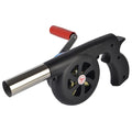 BBQ Hand Blower Household Portable Fan Air Blower for Grill Outdoor Cooking Picnic Camping Hand Crank Tool Stove Combustion Tool