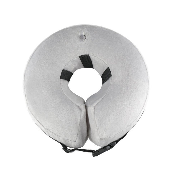 Soft Dog Cone Collar for After Surgery - Inflatable Dog Neck Donut Collar - Elizabethan Collar for Dogs Recovery