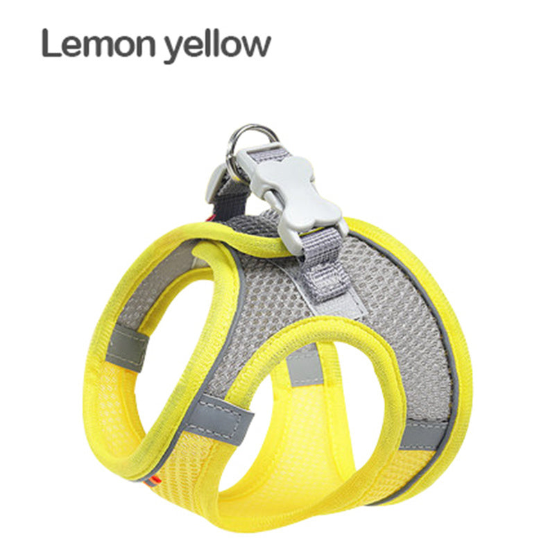 Pet Harness For Dog & Cat; No Pull Breathable Dog Vest Harness For Walking; Anti Escape Dog Harness