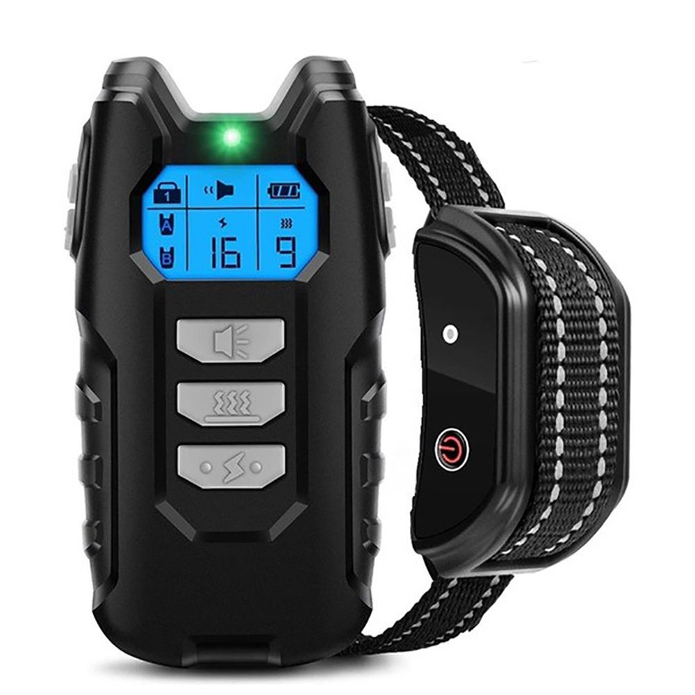 Dog Training Collar; Shock Collar for Dogs with Remote; Rechargeable Dog Shock Collar; 3 Modes Beep Vibration and Shock Waterproof Bark Collar for Small; Medium; Large Dogs