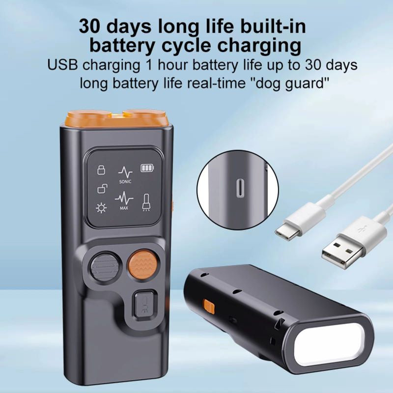 Dog Barking Control Training Devices Deterrent with LED Flashlight