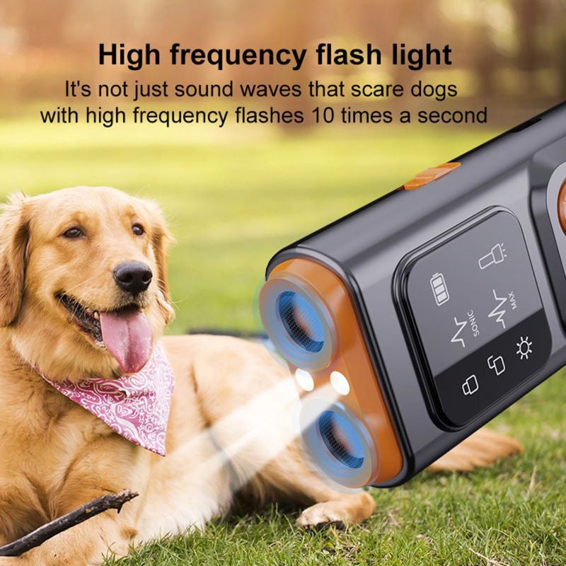 Dog Barking Control Training Devices Deterrent with LED Flashlight