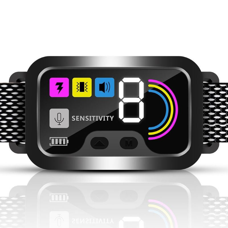 IP67 Waterproof Colour Screen Intelligent Dog Trainer Bark Collar