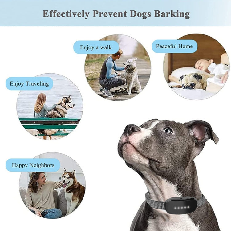Adjustable Training Device Bark Collar for Large Medium and Small Dogs