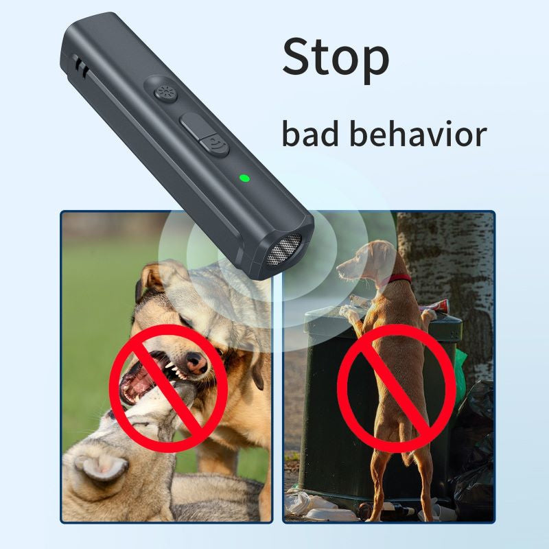 Handheld Dog Training Device with Lanyard
