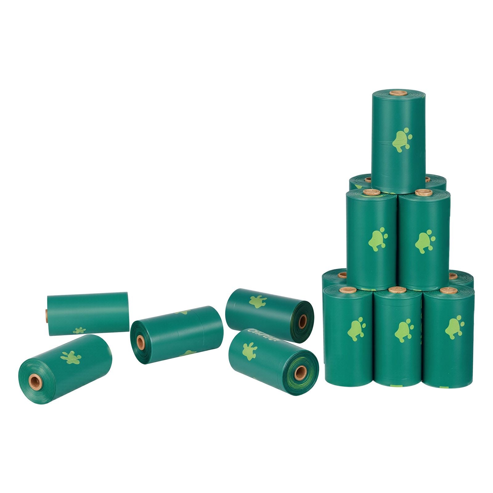 Dog Poop Bags, 270 Counts 13 x 9 in, Sturdy & Thick Pet Waste Bags, Biodegradable HDPE Waste Bag Refill Rolls, Leak-Proof Unscented Trash Bag for Doggie Cat Pet, Dispenser Not Included