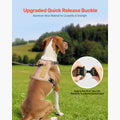 Dog Harness for Large Dogs, No Pull Tactical Dog Harness Adjustable Pet Vest, with Handle, Metal Rings, Buckles, Reflective Stitching Nylon Oxford Fabric, for Training, Walking, and Hiking