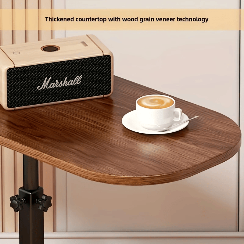 Portable Adjustable Folding Side Table/Laptop Table, Suitable for Home Office, Coffee Table, Bedside, Sofa and Office Reception Area Use