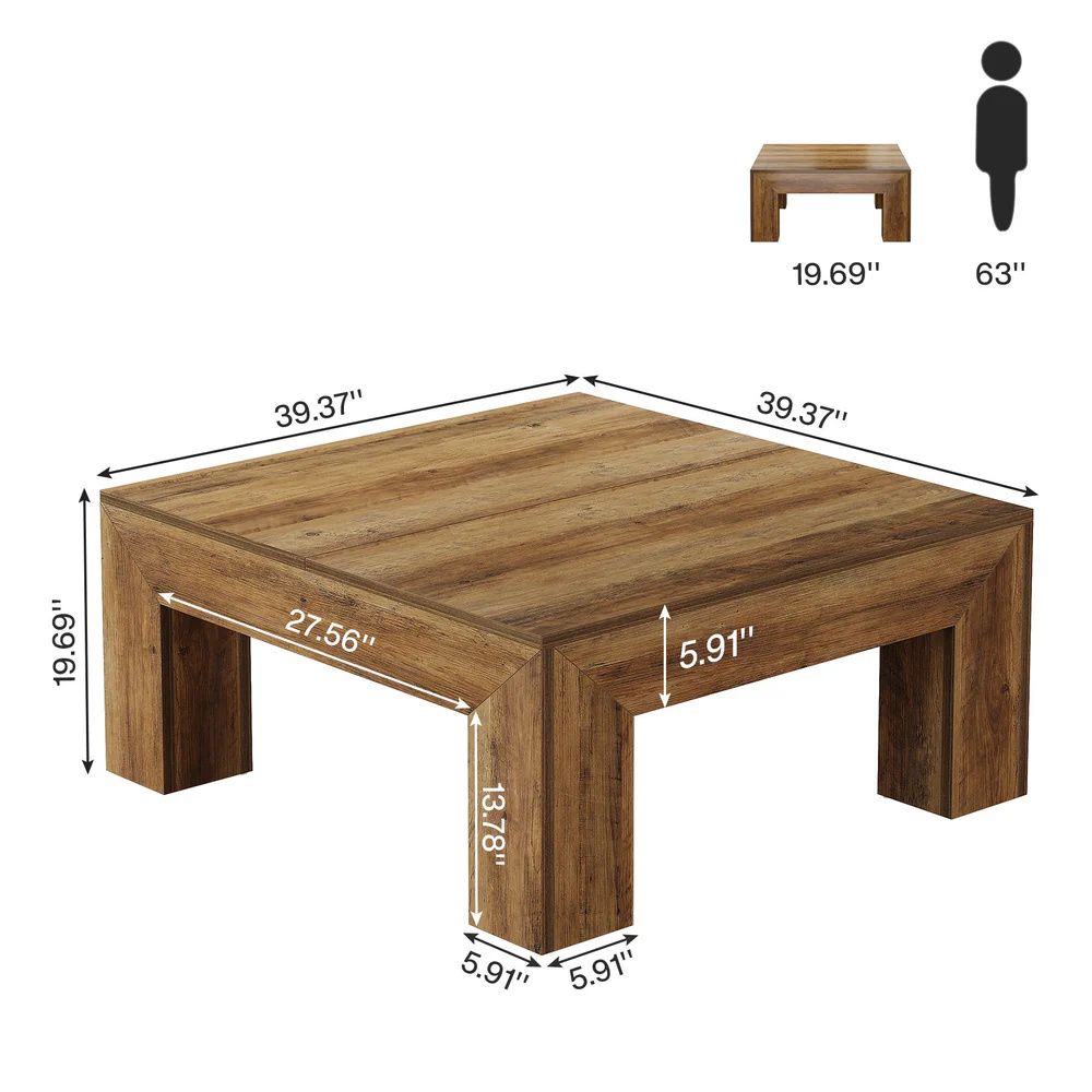 Coffee table, cocktail table, square table, tea table, sofa table