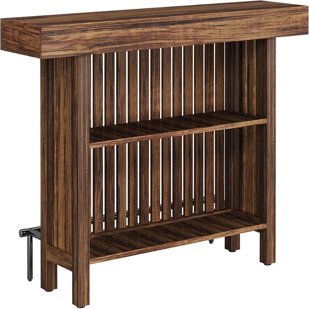 Home bar, modern bar table, storage capacity, can be used as dining table, coffee table