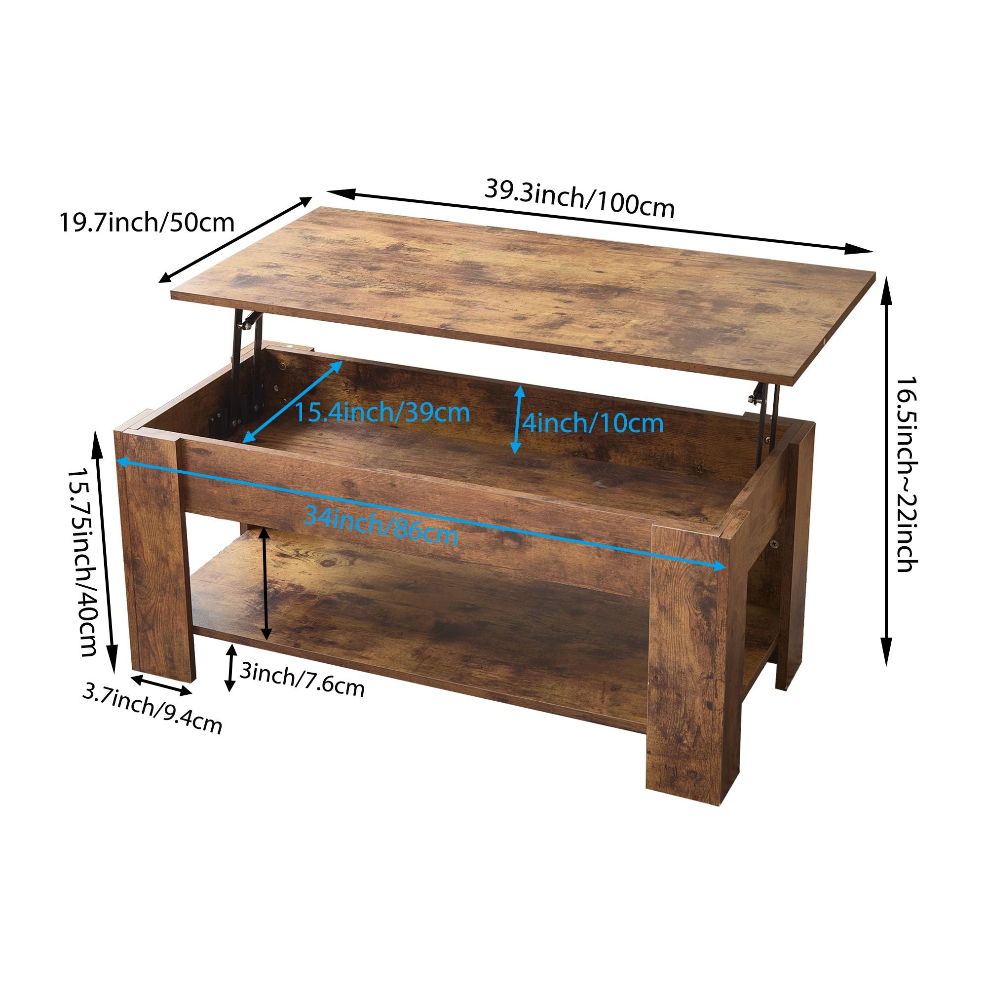 Modern Coffee Tables for Living Room,Lift Top Coffee Table with Storage