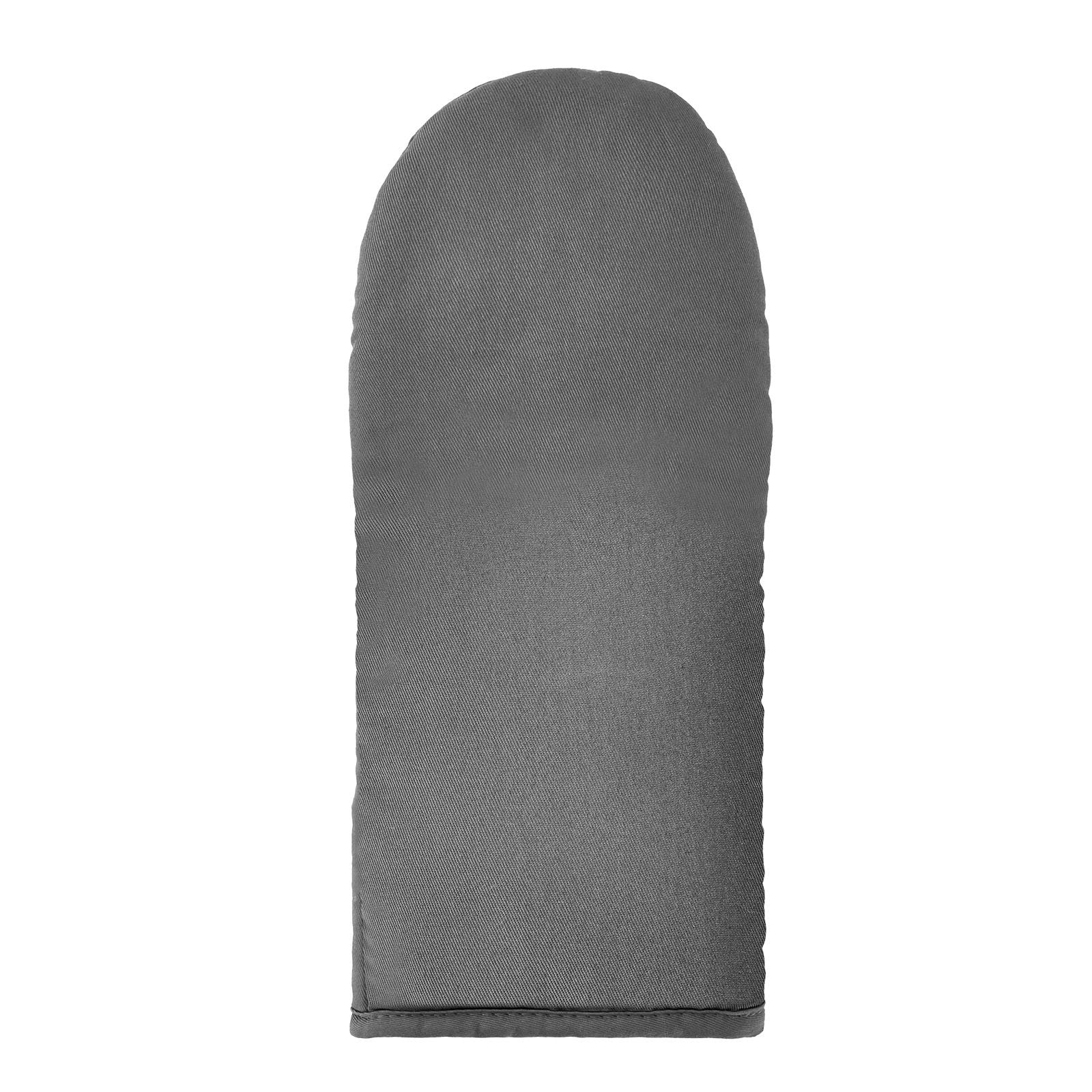 Oven Mitts, Mini Oven Mitt Set with Non-Slip Silicone Strips, High Heat Resistant to 500Fahrenheit, Lightweight Cotton Baking Mitts 13.07 x 6.1 inch with 2 No-Marks Hooks for Kitchen, 2 Piece