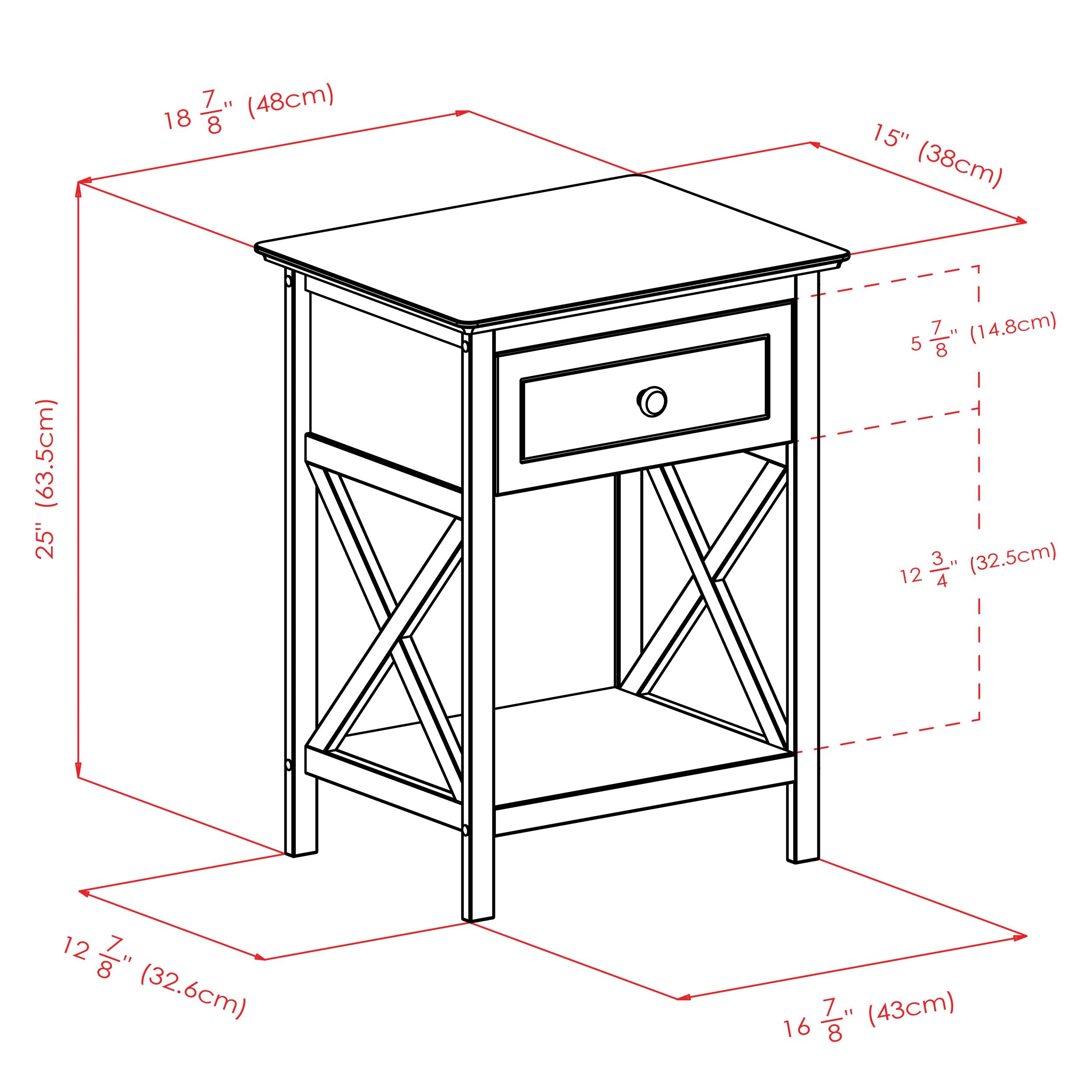 Xylia Accent Table; Nightstand; Coffee