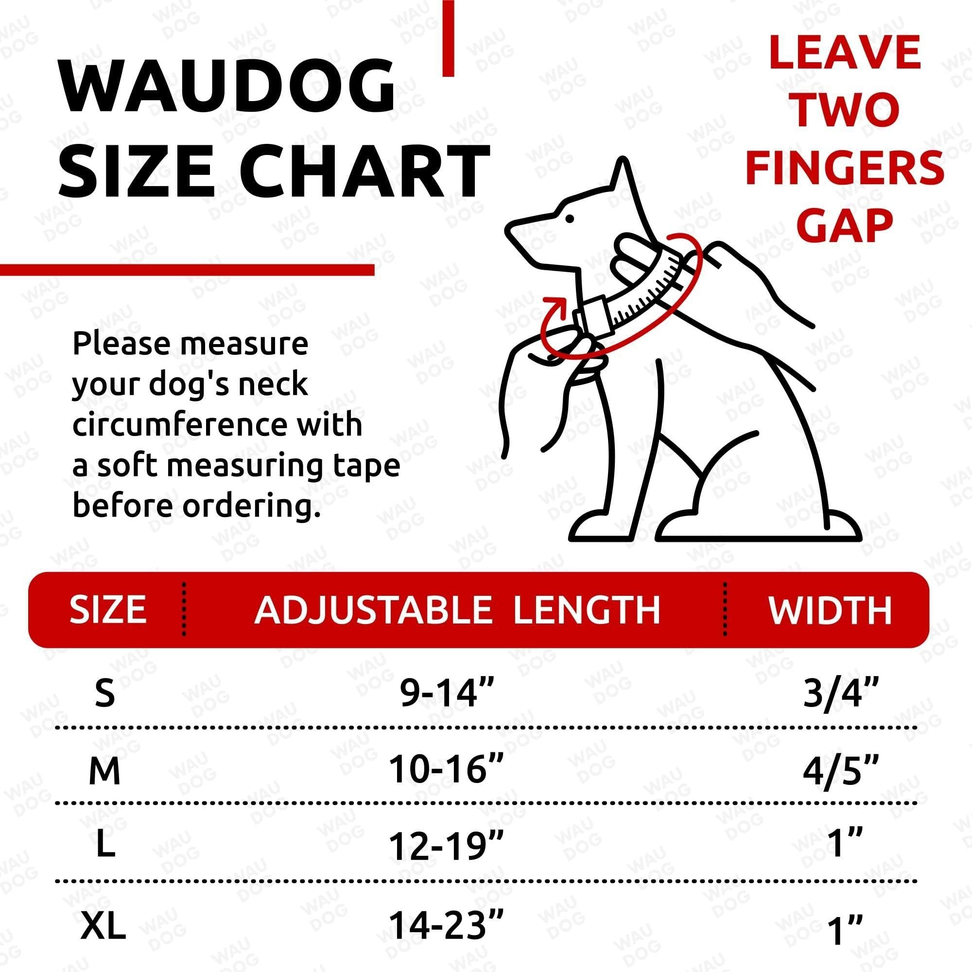 Nylon Dog Collar Adjustable for Large Dogs Small Medium Dogs 9-14 inch Neck x 3/5 inch Wide  Breakaway Collars for Boy Girl Dog with Durable Plastic Buckle and QR Dog Tag