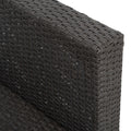 Patio Furniture, Outdoor Furniture, Seasonal PE Wicker Furniture,7 PCS Set Wicker Furniture with Lounger Sofa