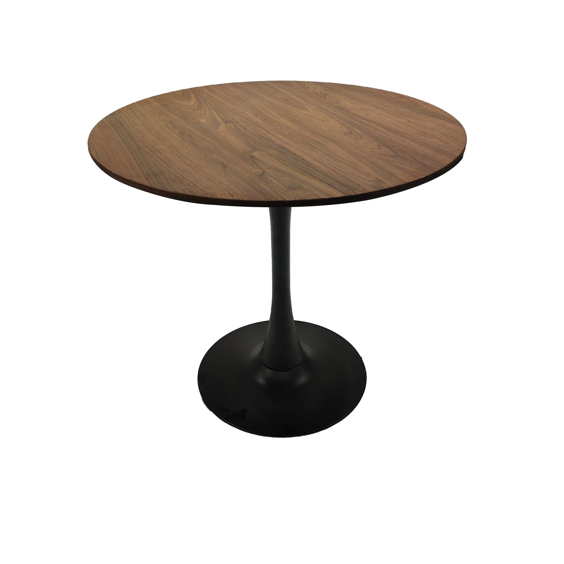 31.5" White Round Dining Table, Tulip Table Kitchen Dining Table 2-4 People with MDF Table Top & Pedestal Base, Mid-Century End Table Leisure Coffee Table Office Living Room Table