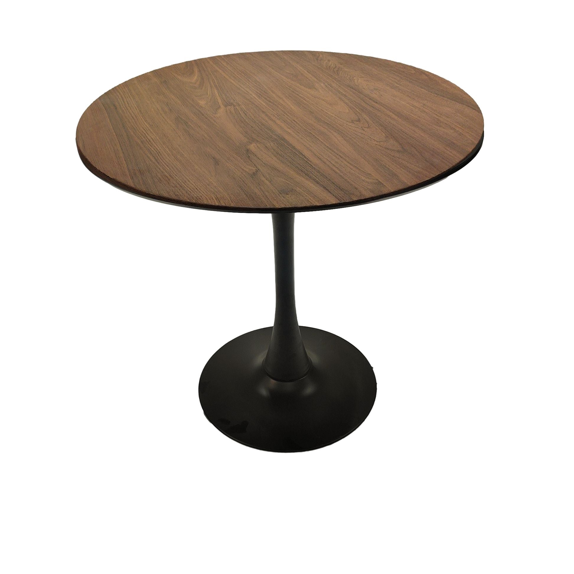 31.5" White Round Dining Table, Tulip Table Kitchen Dining Table 2-4 People with MDF Table Top & Pedestal Base, Mid-Century End Table Leisure Coffee Table Office Living Room Table